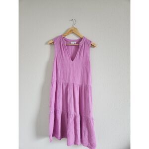 MICHAEL STARS Woman Mini Dress Garnet Cotton |‎ Size S